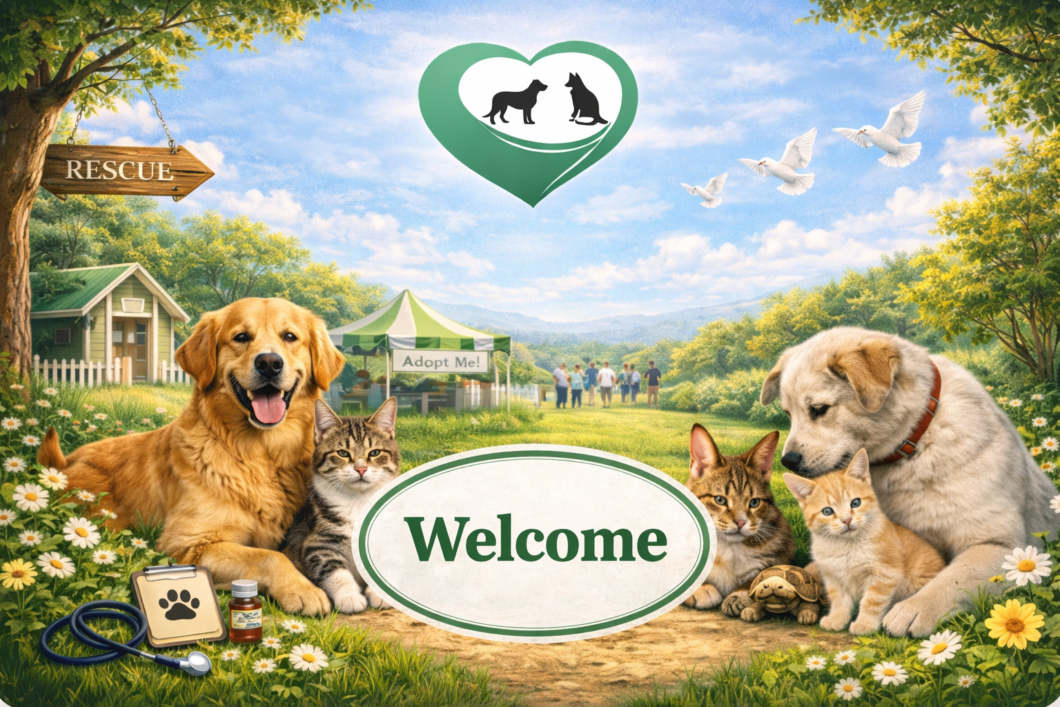 Welcome to Loving Arms Pet Placement